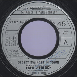 Fred Wedlock Oldest Swinger In Town USED VINYL 7INCH 45 RPM SINGLE