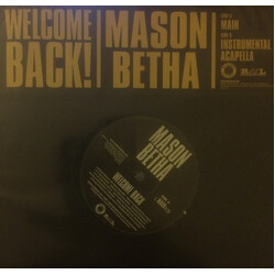 Mason Betha Welcome Back USED VINYL 12INCH