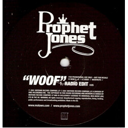 Prophet Jones Woof USED VINYL 12INCH PROMO
