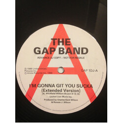 The Gap Band I'm Gonna Git You Sucka Vinyl 12" USED