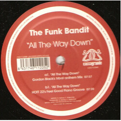 Funk Bandit All The Way Down USED VINYL 12INCH 45 RPM