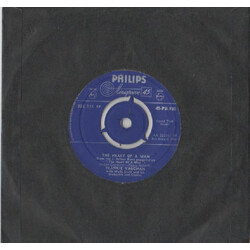 Frankie Vaughan / Wally Stott And His Orchestra And Chorus The Heart Of A Man / Sometime Somewhere USED VINYL 7INCH 45 RPM
