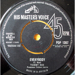 Tommy Roe Everybody / There's A Great Day A-Coming USED VINYL 7"