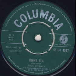 Russ Conway China Tea USED VINYL 7INCH SINGLE 45 RPM