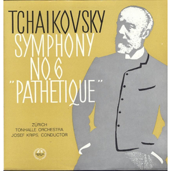 Pyotr Ilyich Tchaikovsky / Tonhalle-Orchester Zürich / Josef Krips Symphony No. 6 "Pathétique" Vinyl LP USED
