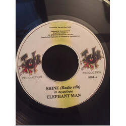 Elephant Man Shine USED VINYL 7INCH 45 RPM