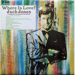 Jack Jones Where Is Love? Vinyl LP USED