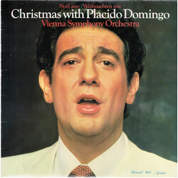 Placido Domingo / Wiener Symphoniker Christmas With Placido Domingo Vinyl LP USED