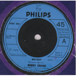 Bobby Crush Mayday USED VINYL 7INCH SINGLE 45 RPM