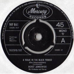Chor Und Orchester Horst Jankowski A Walk In The Black Forest USED VINYL 7INCH 45 RPM MONO