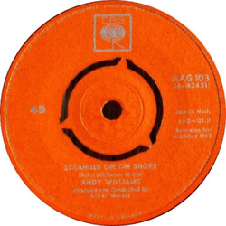 Andy Williams Stranger On The Shore USED VINYL 7INCH 45 RPM SINGLE