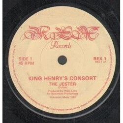 King Henry's Consort The Jester USED VINYL 7INCH 45 RPM SINGLE