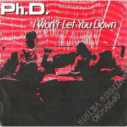 Ph.D. I Won't Let You Down USED VINYL 7INCH 45 RPM STEREO