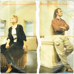 Phil Collins / Marilyn Martin Separate Lives (Love Theme From White Nights) USED VINYL 7INCH 45 RPM SINGLE
