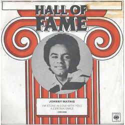 Johnny Mathis I'm Stone In Love With You / A Certain Smile USED VINYL 7INCH SINGLE