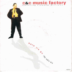 C + C Music Factory / Freedom Williams Here We Go (R&B Radio Mix) VINYL 7" USED