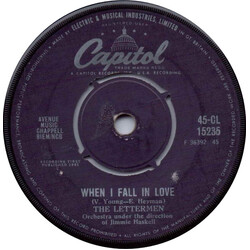 The Lettermen When I Fall In Love / Smile USED VINYL 7INCH 45 RPM SINGLE