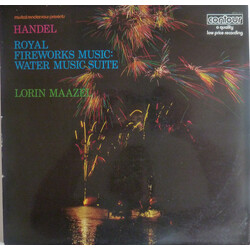 Georg Friedrich Händel / Lorin Maazel / Radio-Symphonie-Orchester Berlin Music For The Royal Fireworks / Water Music Vinyl LP USED