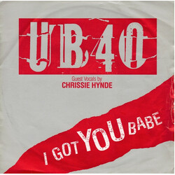 UB40 / Chrissie Hynde I Got You Babe USED VINYL 7INCH 45 RPM SINGLE
