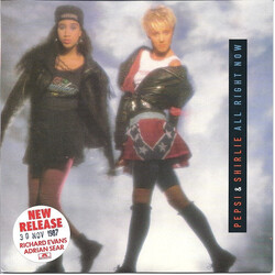 Pepsi & Shirlie All Right Now USED VINYL 7INCH