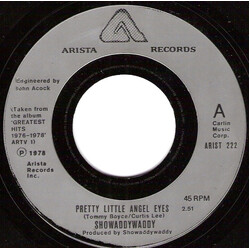 Showaddywaddy Pretty Little Angel Eyes VINYL 7" USED
