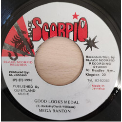 Mega Banton Good Looks Medal Vinyl 7" USED