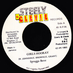 Spragga Benz Girls Hooray Vinyl 7" USED