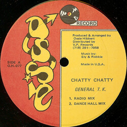 General T.K. Chatty Chatty USED VINYL 12INCH 45 RPM