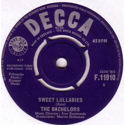 The Bachelors Sweet Lullabies / Ramona VINYL 7" USED