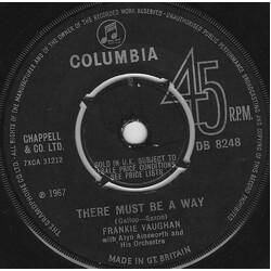 Frankie Vaughan There Must Be A Way VINYL 7" USED