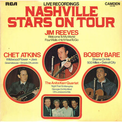 Chet Atkins / Bobby Bare / Jim Reeves / The Anita Kerr Singers Nashville Stars On Tour - Live Recordings Vinyl LP USED