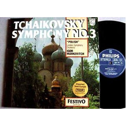 Pyotr Ilyich Tchaikovsky / Igor Markevitch / The London Symphony Orchestra Symphony No. 3 "Polish" Vinyl LP USED