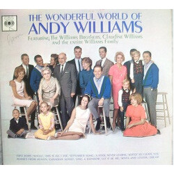 Andy Williams The Wonderful World Of Andy Williams Vinyl LP USED