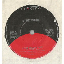 Steel Pulse Love Walks Out USED VINYL 7INCH 45 RPM