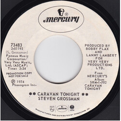Steven Grossman (2) Caravan Tonight USED VINYL 7INCH 45 RPM PROMO