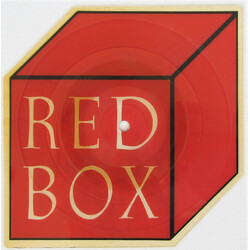 Red Box Lean On Me (Ah-Li-Ayo) / Stinging Bee USED VINYL 7INCH 45 RPM SHAPE PICTURE DISC STEREO