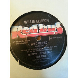 John Ellison Wild World / Chained Lover USED VINYL 7INCH 45 RPM SINGLE