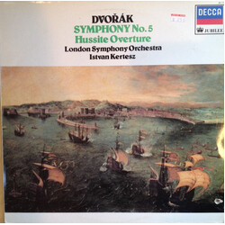 Antonín Dvořák / István Kertész / London Symphony Orchestra Symphony No.5 / Hussite Overture Vinyl LP USED