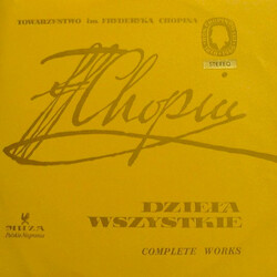 Frédéric Chopin Dzieła Wszystkie - Polonezy Vol. II Vinyl LP USED