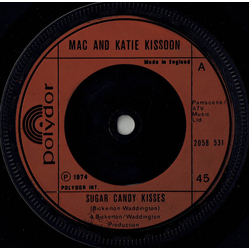Mac And Katie Kissoon Sugar Candy Kisses Vinyl 7" USED
