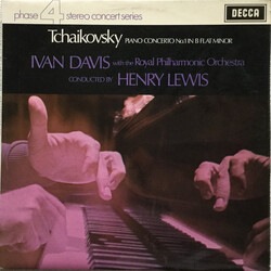 Pyotr Ilyich Tchaikovsky / Ivan Davis (2) / Henry Lewis / The Royal Philharmonic Orchestra Piano Concerto No. 1 In B Flat Minor Vinyl LP USED
