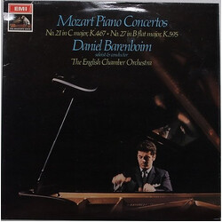 Wolfgang Amadeus Mozart / Daniel Barenboim / English Chamber Orchestra Piano Concertos: No. 21 In C Major, K.467 ・ No. 27 In B Flat Major, K.595 Vinyl