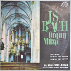 Johann Sebastian Bach Organ Music Vinyl LP USED