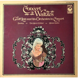 Geoff Love & His Orchestra Concert Waltzes Vinyl LP USED