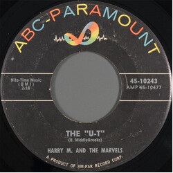 Harry Middlebrooks / The Marvels (5) The "U-T" USED VINYL 7INCH 45 RPM