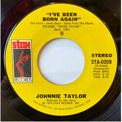 Johnnie Taylor I've Been Born Again USED VINYL 7INCH 45 RPM STYRENE