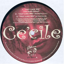 Ce'cile Hot Like We / Bare She Dare USED VINYL 12INCH