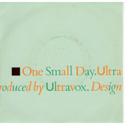 Ultravox One Small Day USED VINYL 7INCH 45 RPM SINGLE