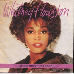 Whitney Houston All The Man That I Need USED VINYL 7INCH 45 RPM SINGLE JUKEBOX