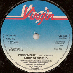 Mike Oldfield Portsmouth USED VINYL 7INCH 45 RPM SINGLE STEREO